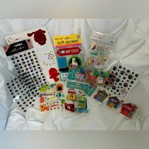 Dog Scrapbooking Stickers